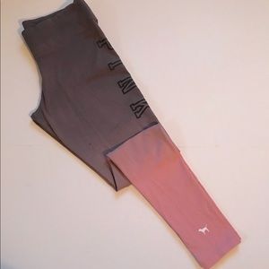 VS Pink ombré leggings